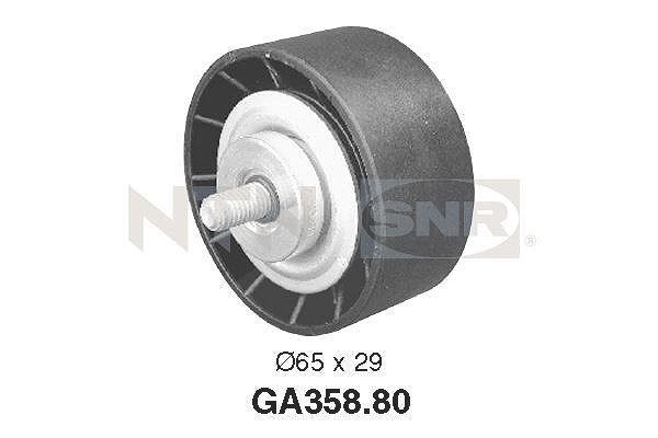 Snr Umlenk-/Führungsrolle, Keilrippenriemen [Hersteller-Nr. GA358.80] für Fiat, Alfa Romeo, Lancia