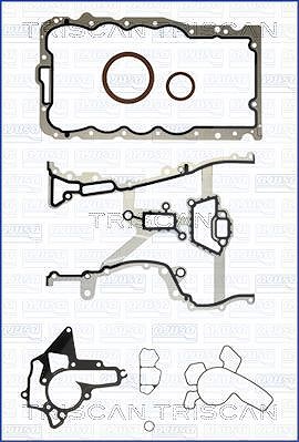 Triscan Dichtungssatz, Kurbelgehäuse [Hersteller-Nr. 595-50107] für Vauxhall, Opel