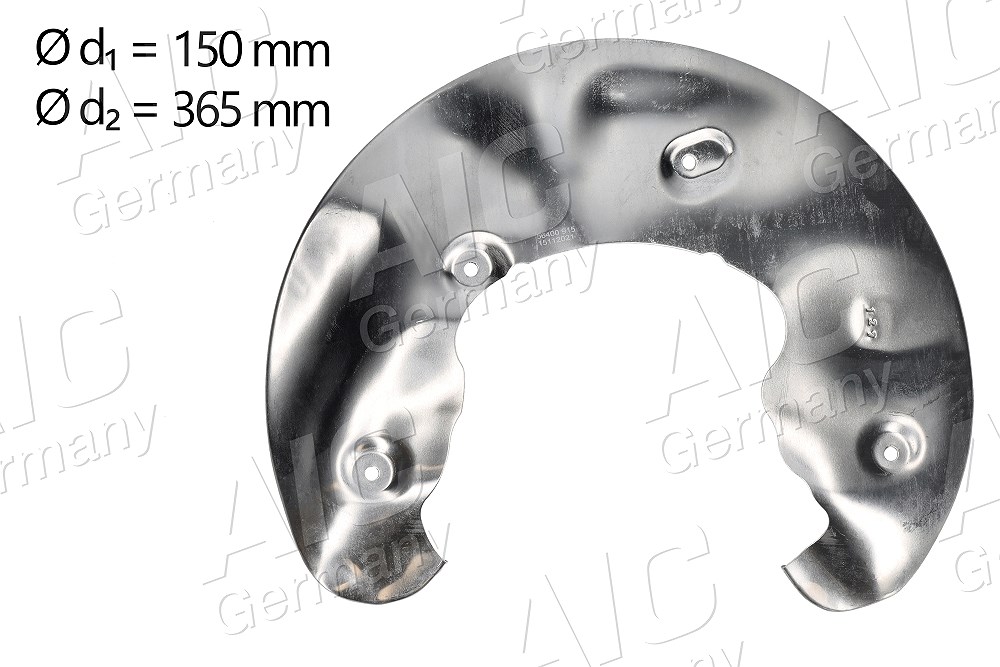 Aic Deckblech Bremsscheibe vorne rechts [Hersteller-Nr. 56400] für Audi