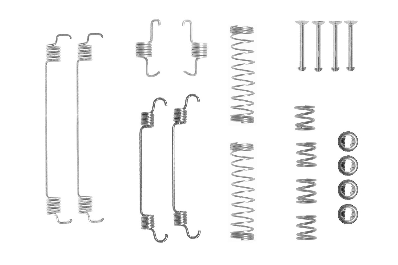 Bosch Zubehörsatz, Bremsbacken [Hersteller-Nr. 1987475304] für Vauxhall, Citroën, Ds, Opel, Peugeot