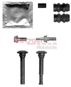 Metzger Autoteile Führungshülsensatz, Bremssattel [Hersteller-Nr. 113-1414X] für Citroën, Fiat, Abarth