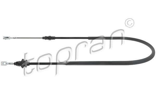 Topran Seilzug, Feststellbremse [Hersteller-Nr. 207371] für Vauxhall, Nissan, Opel, Renault