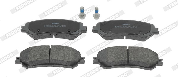 Ferodo Bremsbelagsatz, Scheibenbremse [Hersteller-Nr. FDB4869] für Renault