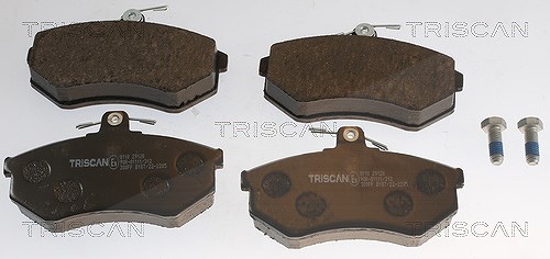 Triscan Bremsbelagsatz, Scheibenbremse [Hersteller-Nr. 811029120] für VW, Seat, Toyota, Audi