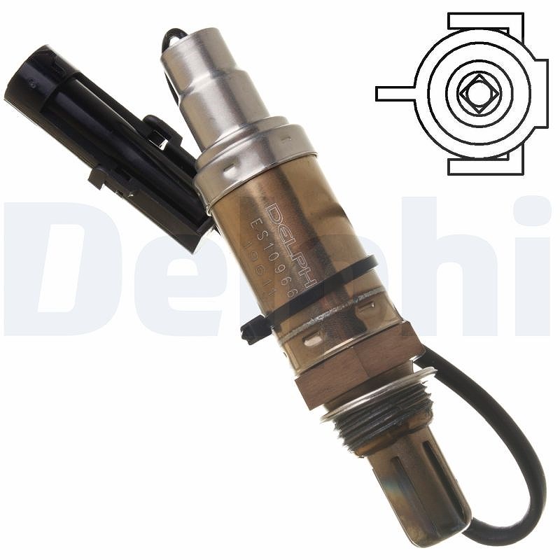 Delphi Lambdasonde [Hersteller-Nr. ES10966-12B1] für Hyundai, Daewoo, Suzuki, Vauxhall, Opel