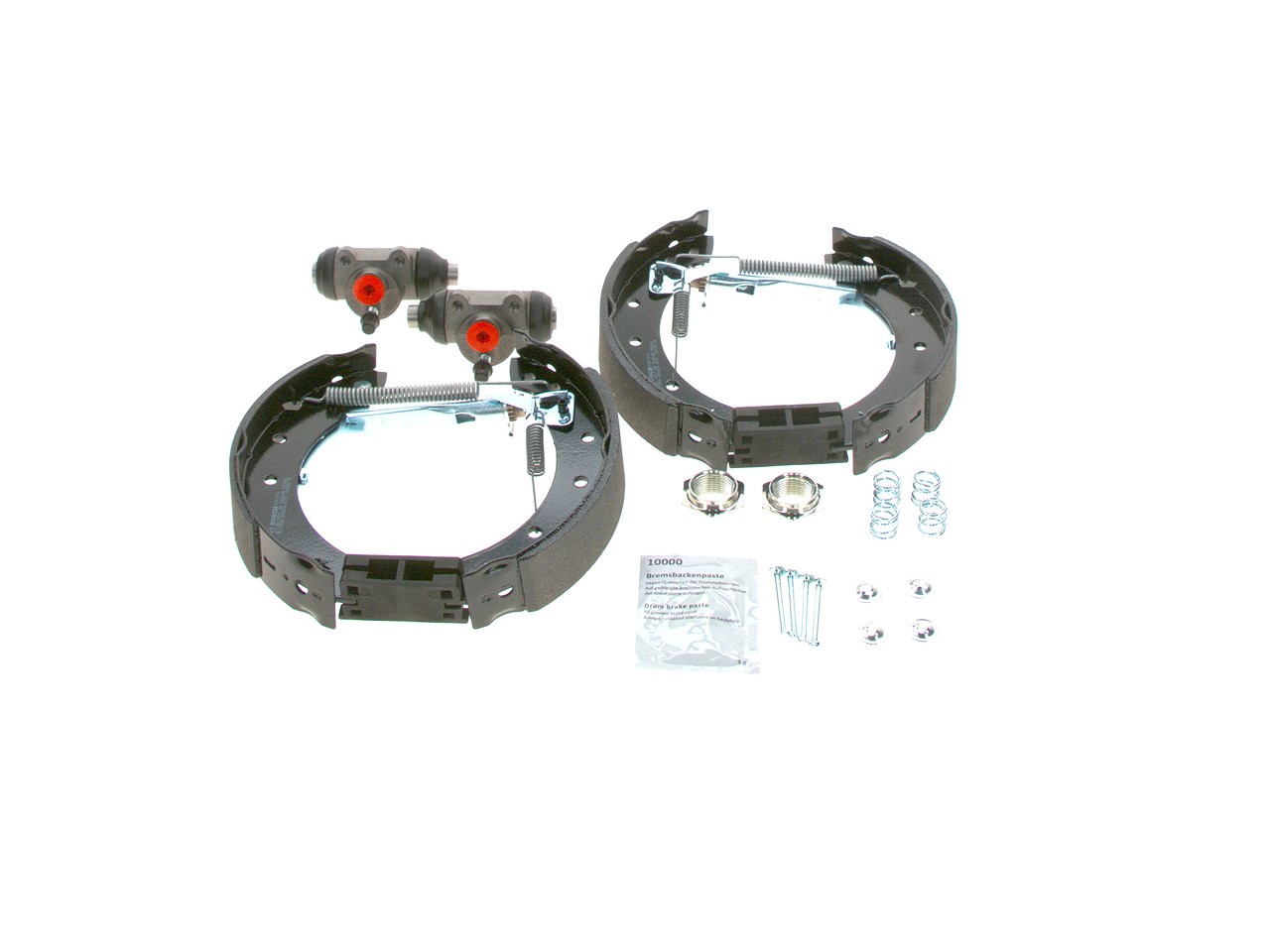 Bosch Bremsbackensatz [Hersteller-Nr. 0204114554] für Renault, Dacia