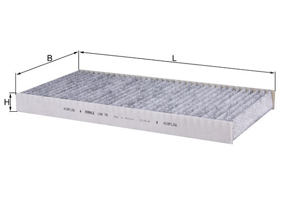 Mahle Filter, Innenraumluft [Hersteller-Nr. LAK78] für Ford