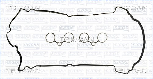 Triscan Dichtungssatz, Zylinderkopfhaube [Hersteller-Nr. 515-5558] für Pgo, Peugeot, Mini, Ds (capsa), Ds, Citroën
