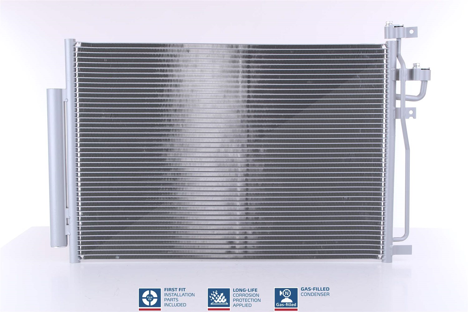 Nissens Kondensator, Klimaanlage [Hersteller-Nr. 940010] für Vauxhall, Opel, Chevrolet