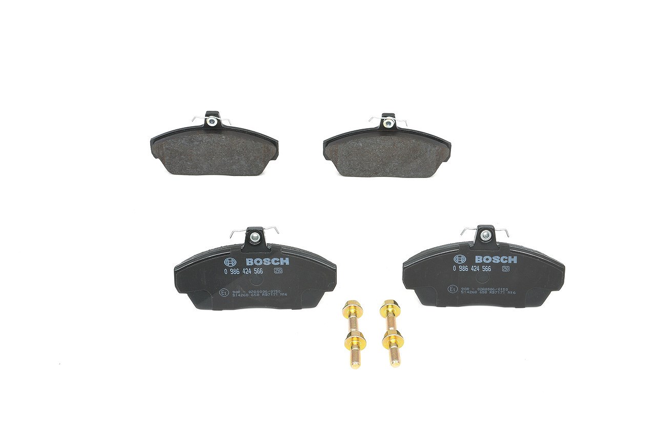 Bosch Bremsbelagsatz, Scheibenbremse [Hersteller-Nr. 0986424566] für Land Rover, Gaz