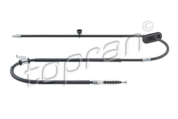 Topran Seilzug, Feststellbremse [Hersteller-Nr. 208588] für Opel, Vauxhall