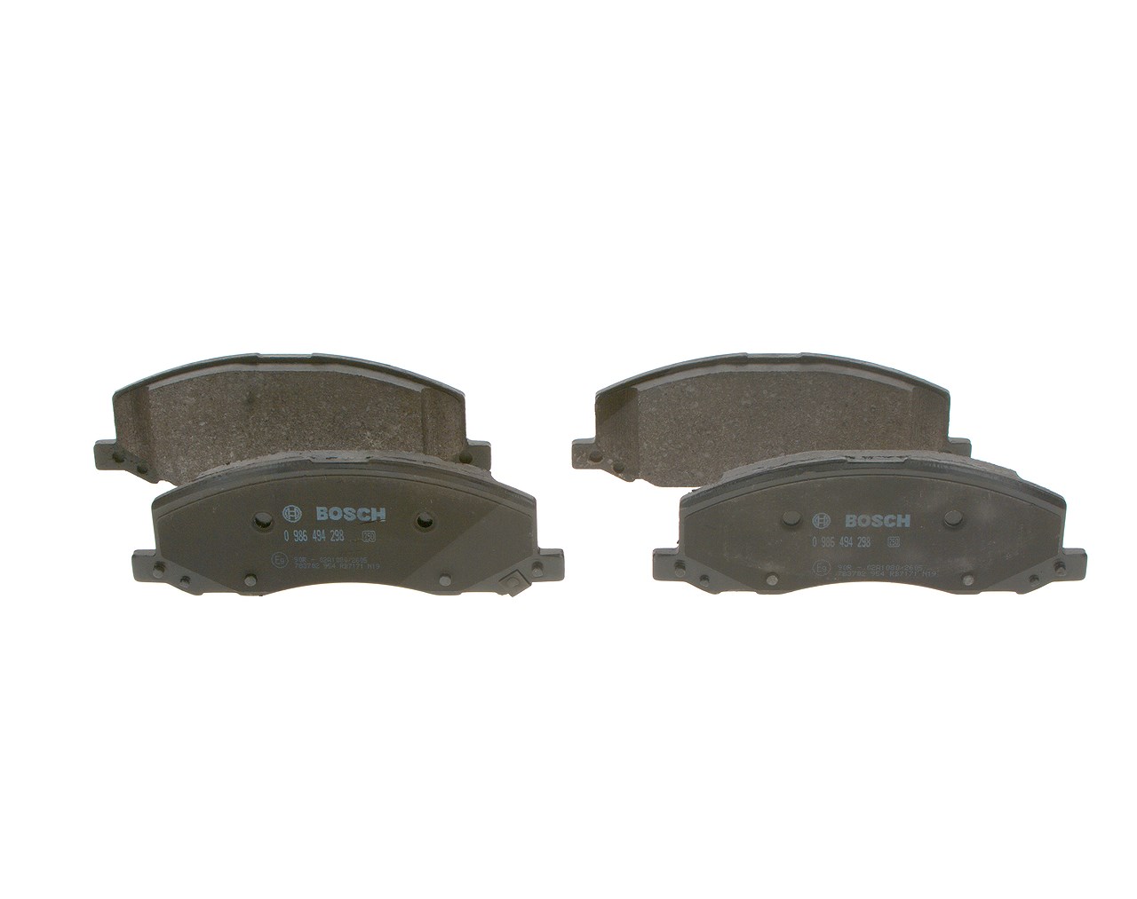 Bosch Bremsbeläge vorne (Satz) [Hersteller-Nr. 0986494298] für Vauxhall, Saab, Opel