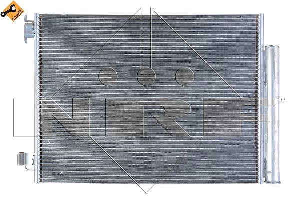 Nrf Kondensator, Klimaanlage [Hersteller-Nr. 350212] für Renault, Dacia