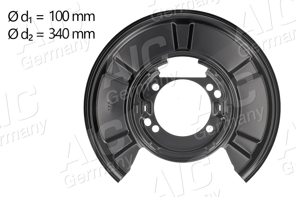 Aic Deckblech Bremsscheibe hinten links rechts [Hersteller-Nr. 56433] für VW, Mercedes-Benz