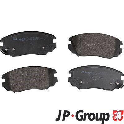 Jp Group Bremsbelagsatz, Scheibenbremse [Hersteller-Nr. 1263603810] für Buick, Saab, Chevrolet, Opel, Gmc, Vauxhall