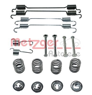 Metzger Autoteile Zubehörsatz, Bremsbacken [Hersteller-Nr. 105-0750] für Renault, Peugeot, Dacia, Ds, Nissan, Lada, Mercedes-Benz, Citroën