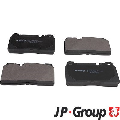 Jp Group Bremsbelagsatz, Scheibenbremse [Hersteller-Nr. 1163613810] für Audi, Porsche