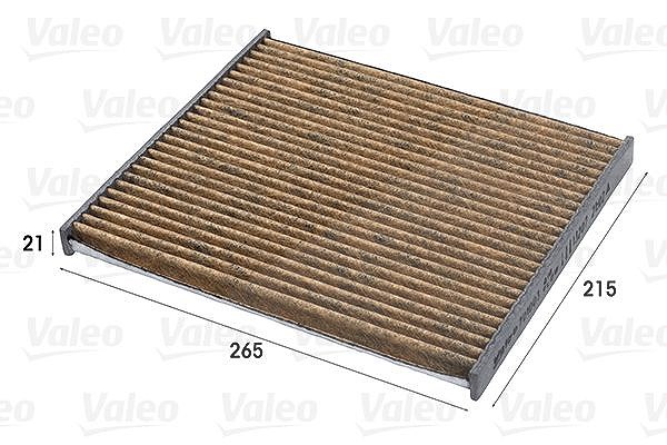 Valeo Filter, Innenraumluft [Hersteller-Nr. 701003] für Citroën, Opel, Abarth, Peugeot, Vauxhall, Alfa Romeo, Fiat