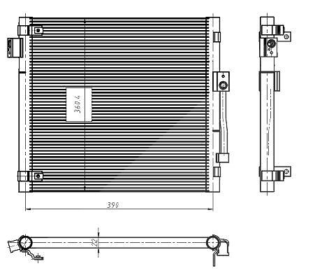 Nrf Kondensator, Klimaanlage [Hersteller-Nr. 350447] für Tesla