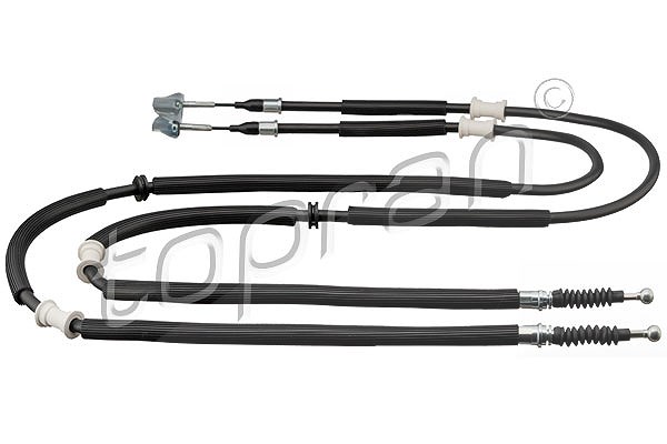 Topran 1x Handbremsseil Scheibenbremse Hinterachse [Hersteller-Nr. 208011] für Opel, Vauxhall