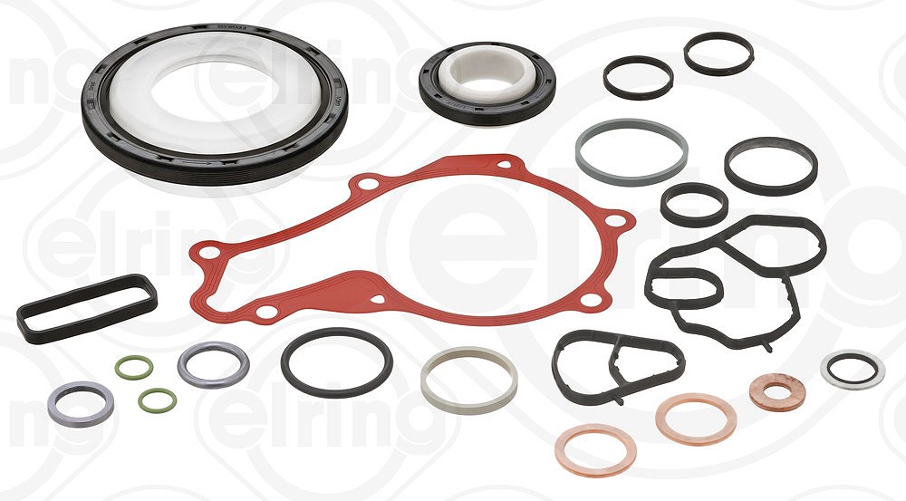 Elring Dichtungssatz, Kurbelgehäuse [Hersteller-Nr. 449.590] für Peugeot, Mitsubishi, Ford, Toyota, Fiat, Mazda, Volvo, Citroën
