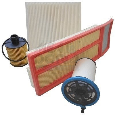 Meat & Doria Filter-Satz [Hersteller-Nr. FKFIA086] für Suzuki, Fiat, Ford, Vauxhall, Opel, Jeep, Chrysler, Chevrolet, Alfa Romeo, Citroën