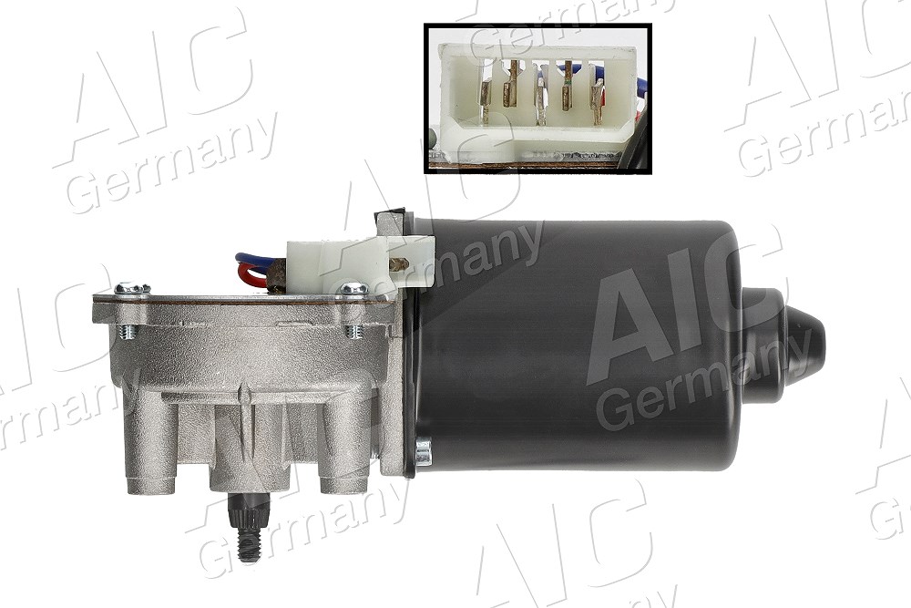 Aic Wischermotor Frontscheibe 12V 30W [Hersteller-Nr. 50872] für Audi, VW, Porsche