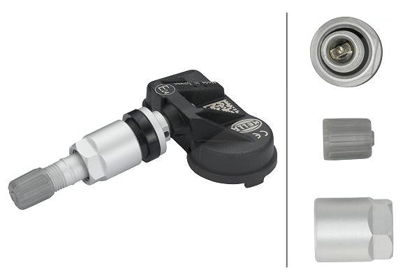 Hella Radsensor, Reifendruck-Kontrollsystem [Hersteller-Nr. 6PP358139-141] für Citroën, Peugeot