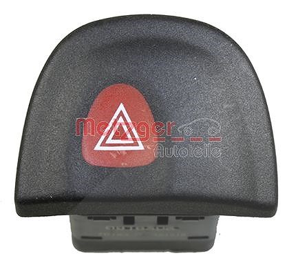 Metzger Autoteile Warnblinkschalter [Hersteller-Nr. 0916596] für Renault