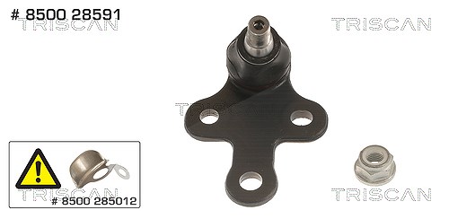 Triscan Trag-/Führungsgelenk [Hersteller-Nr. 850028591] für Opel, Vauxhall, Citroën, Ds, Peugeot