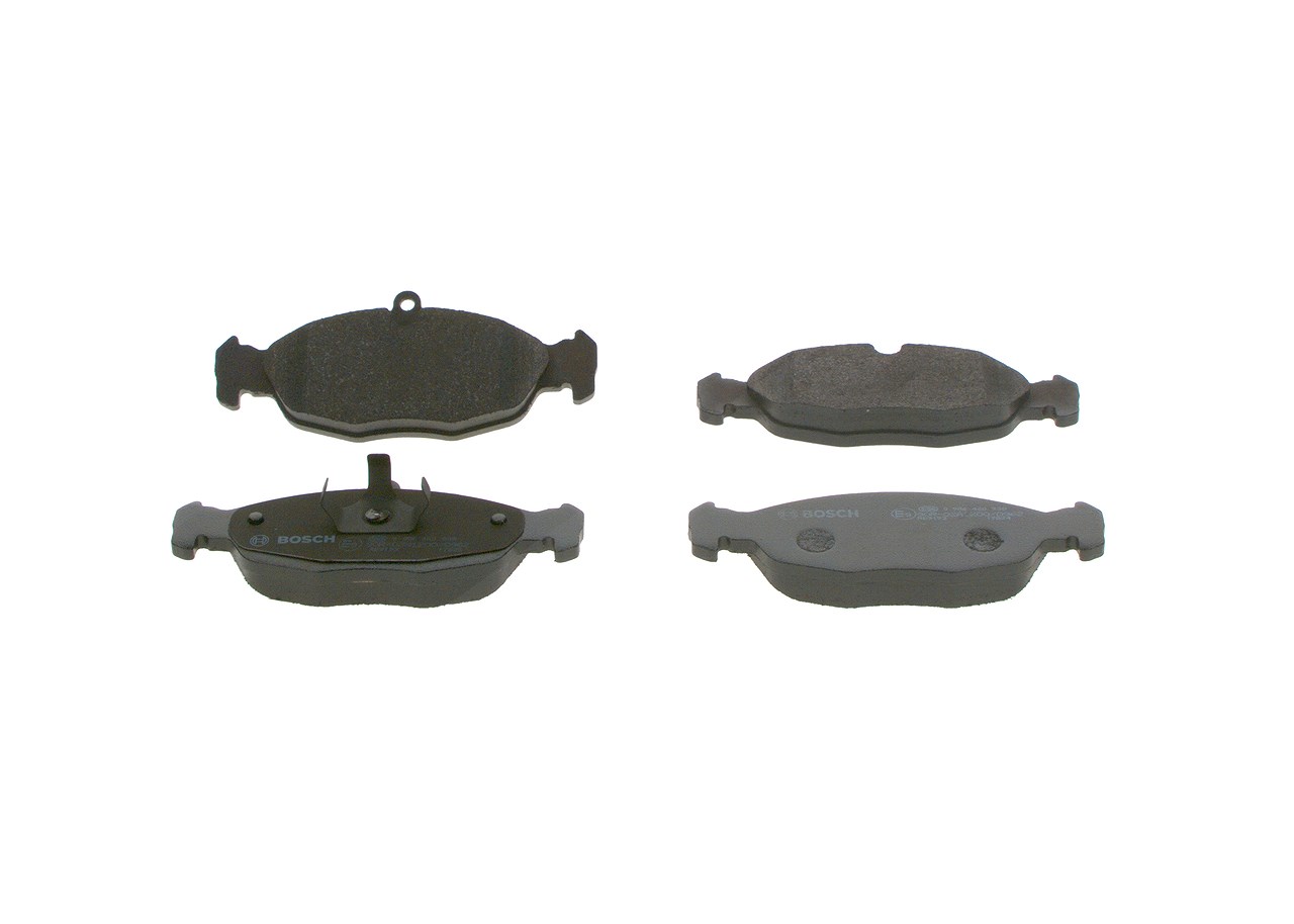 Bosch Bremsbelagsatz, Scheibenbremse [Hersteller-Nr. 0986460938] für Chevrolet, Daewoo, Zaz, Opel, Vauxhall