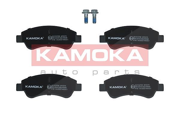 Kamoka Bremsbelagsatz, Scheibenbremse [Hersteller-Nr. JQ1012798] für Ds, Opel, Peugeot, Citroën