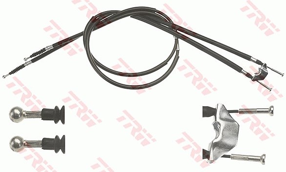 Trw Seilzug, Feststellbremse [Hersteller-Nr. GCH584] für Vauxhall, Opel