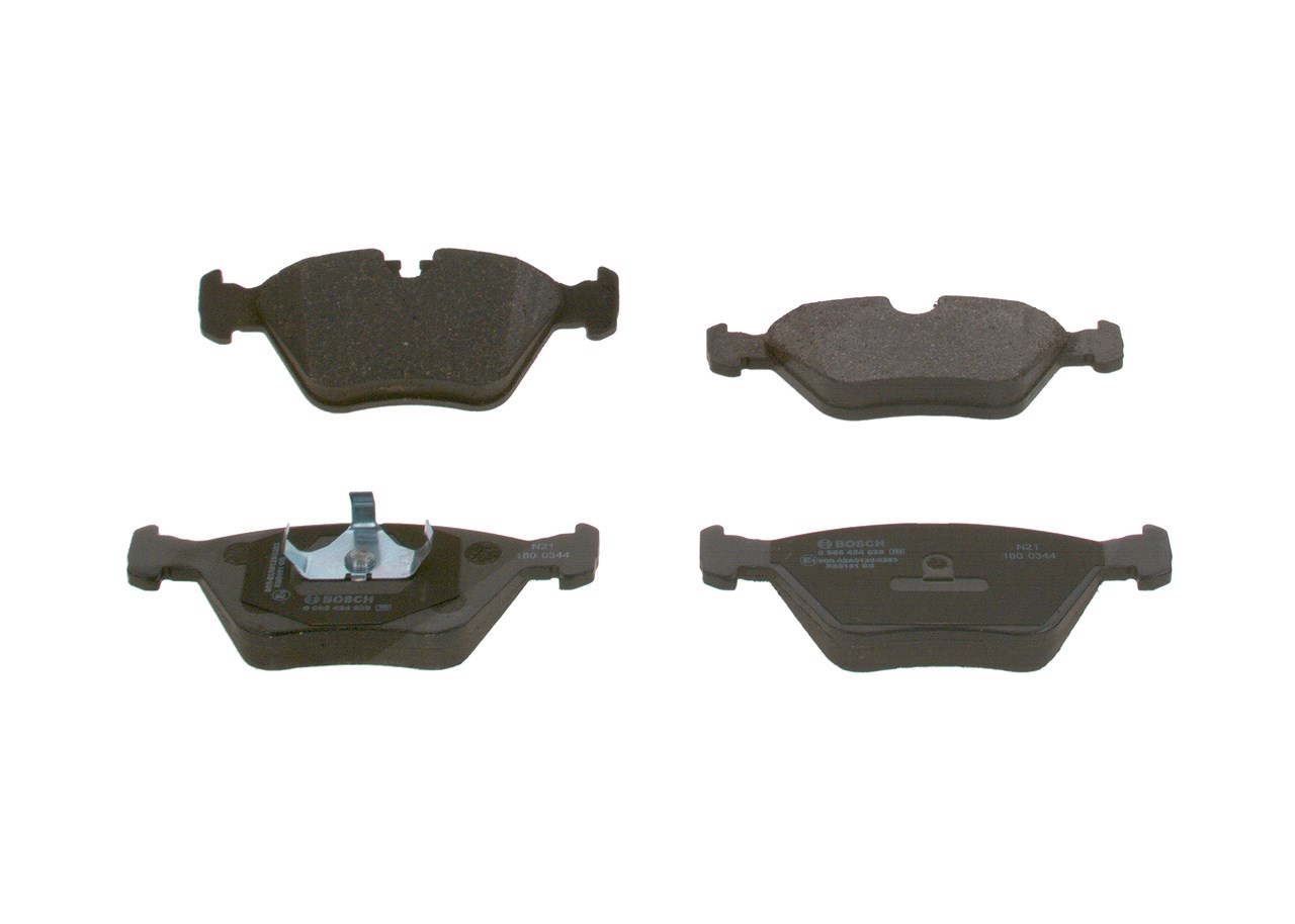Bosch Bremsbelagsatz, Scheibenbremse [Hersteller-Nr. 0986424828] für Daimler, Jaguar