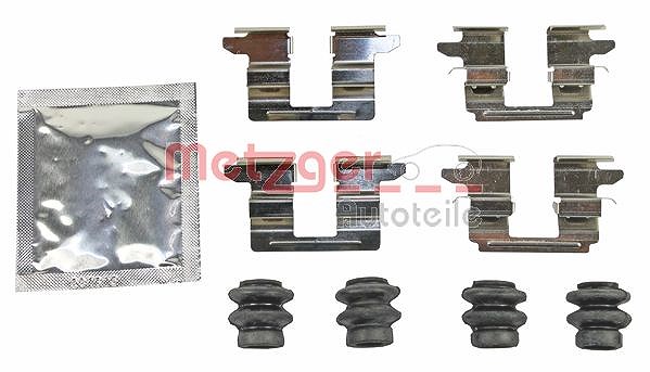 Metzger Autoteile Zubehörsatz, Scheibenbremsbelag [Hersteller-Nr. 109-0005] für Nissan, Ford Usa