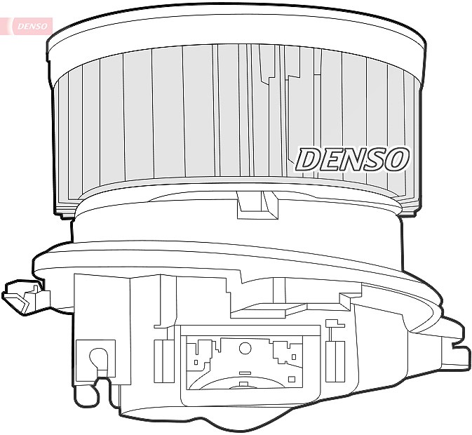 Denso Innenraumgebläse [Hersteller-Nr. DEA21007] für Citroën, Peugeot