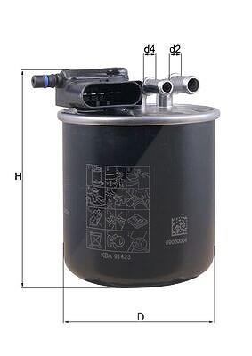 Knecht Kraftstofffilter [Hersteller-Nr. KL949] für Mercedes-Benz
