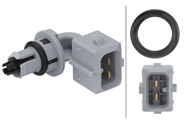 Hella Sensor, Ansauglufttemperatur [Hersteller-Nr. 6PT009109-221] für Lancia, Dacia, Peugeot, Fiat, Citroën, Nissan, Renault