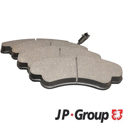 Jp Group Bremsbelagsatz, Scheibenbremse [Hersteller-Nr. 4163601010] für Citroën, Fiat, Peugeot