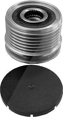 Continental Ctam Freilauf Riemenscheibe Lichtmaschine [Hersteller-Nr. AP9025] für Audi, Nissan, Dacia, Renault, Lada