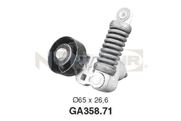Snr Spannrolle, Keilrippenriemen [Hersteller-Nr. GA358.71] für Peugeot, Citroën
