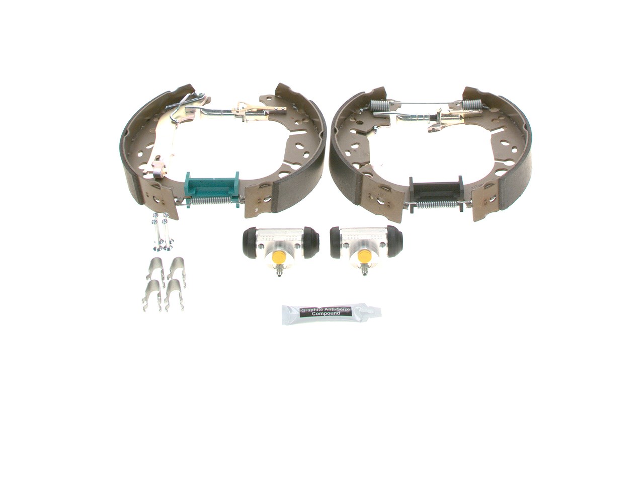 Bosch Bremsbackensatz [Hersteller-Nr. 0204114655] für Fiat