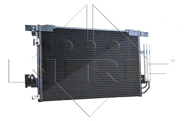 Nrf Kondensator, Klimaanlage [Hersteller-Nr. 35872] für Peugeot, Citroën, Mitsubishi