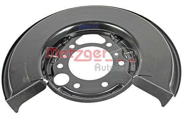 Metzger Autoteile Deckblech Bremsscheibe Hinterachse rechts [Hersteller-Nr. 6115008] für Mercedes-Benz, VW