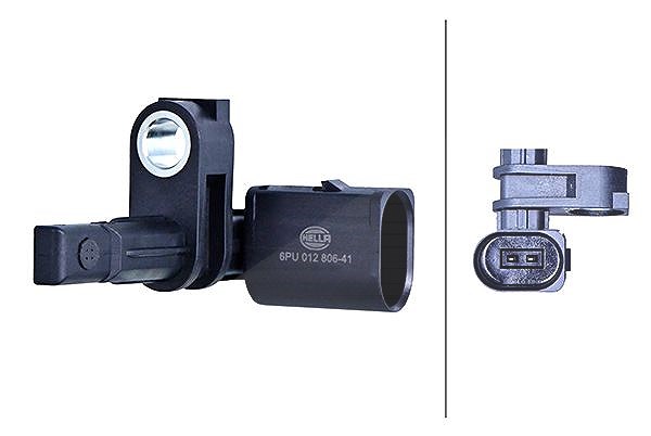 Hella Sensor, Raddrehzahl [Hersteller-Nr. 6PU012806-411] für VW, Audi, Porsche