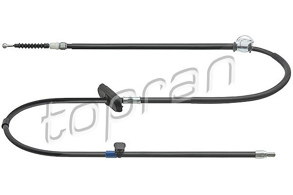 Topran Seilzug, Feststellbremse [Hersteller-Nr. 208435] für Vauxhall, Opel, Chevrolet