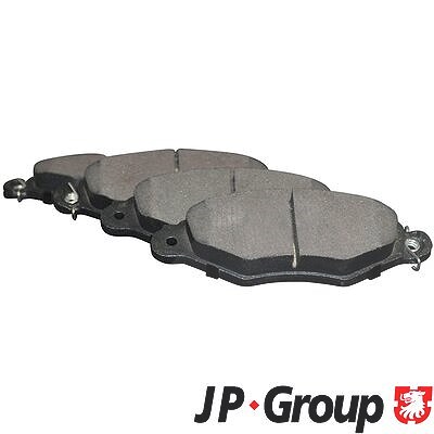 Jp Group Bremsbelagsatz, Scheibenbremse [Hersteller-Nr. 4163601610] für Citroën, Renault, Nissan