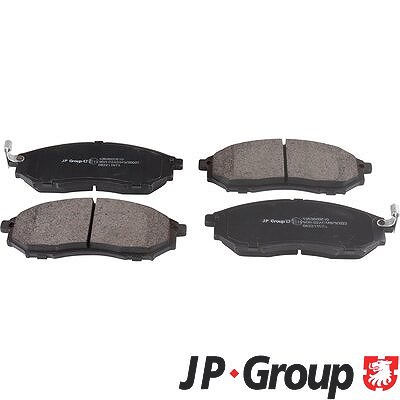 Jp Group Bremsbelagsatz, Scheibenbremse [Hersteller-Nr. 4363600810] für Infiniti, Nissan, Renault