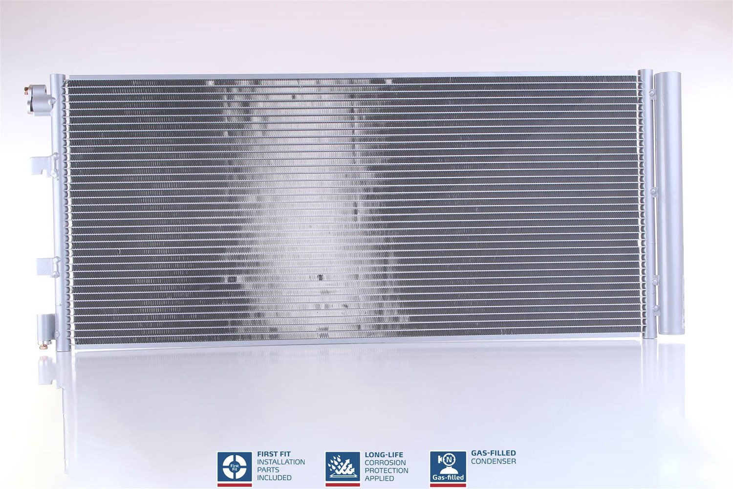 Nissens Kondensator, Klimaanlage [Hersteller-Nr. 940158] für Vauxhall, Nissan, Opel, Renault