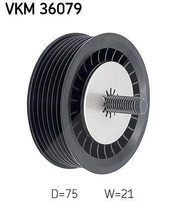 Skf Umlenk-/Führungsrolle, Keilrippenriemen [Hersteller-Nr. VKM36079] für Dacia, Mercedes-Benz, Nissan, Renault, Lada